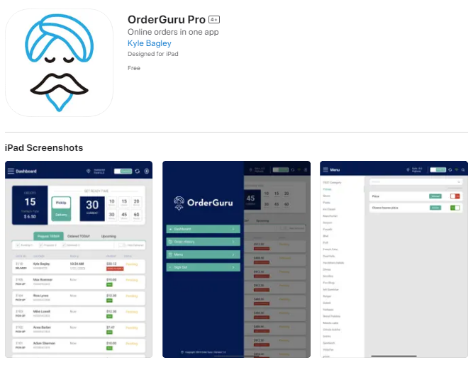 Installing The OrderGuru IPad App For Managing Orders